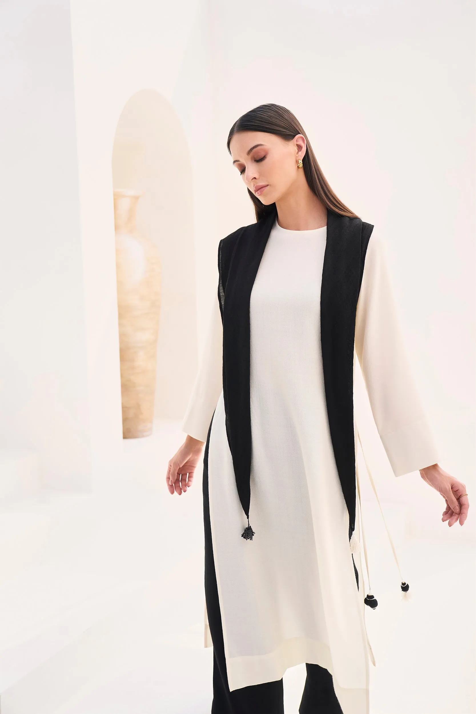 Morocco Woollen Top (Ivory)