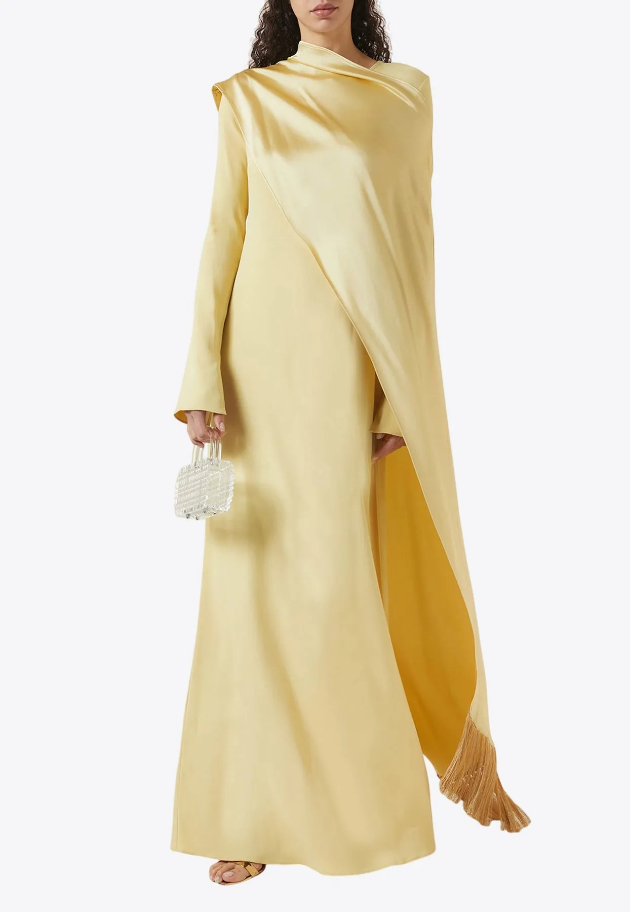 Mounia Fringed Maxi Dress