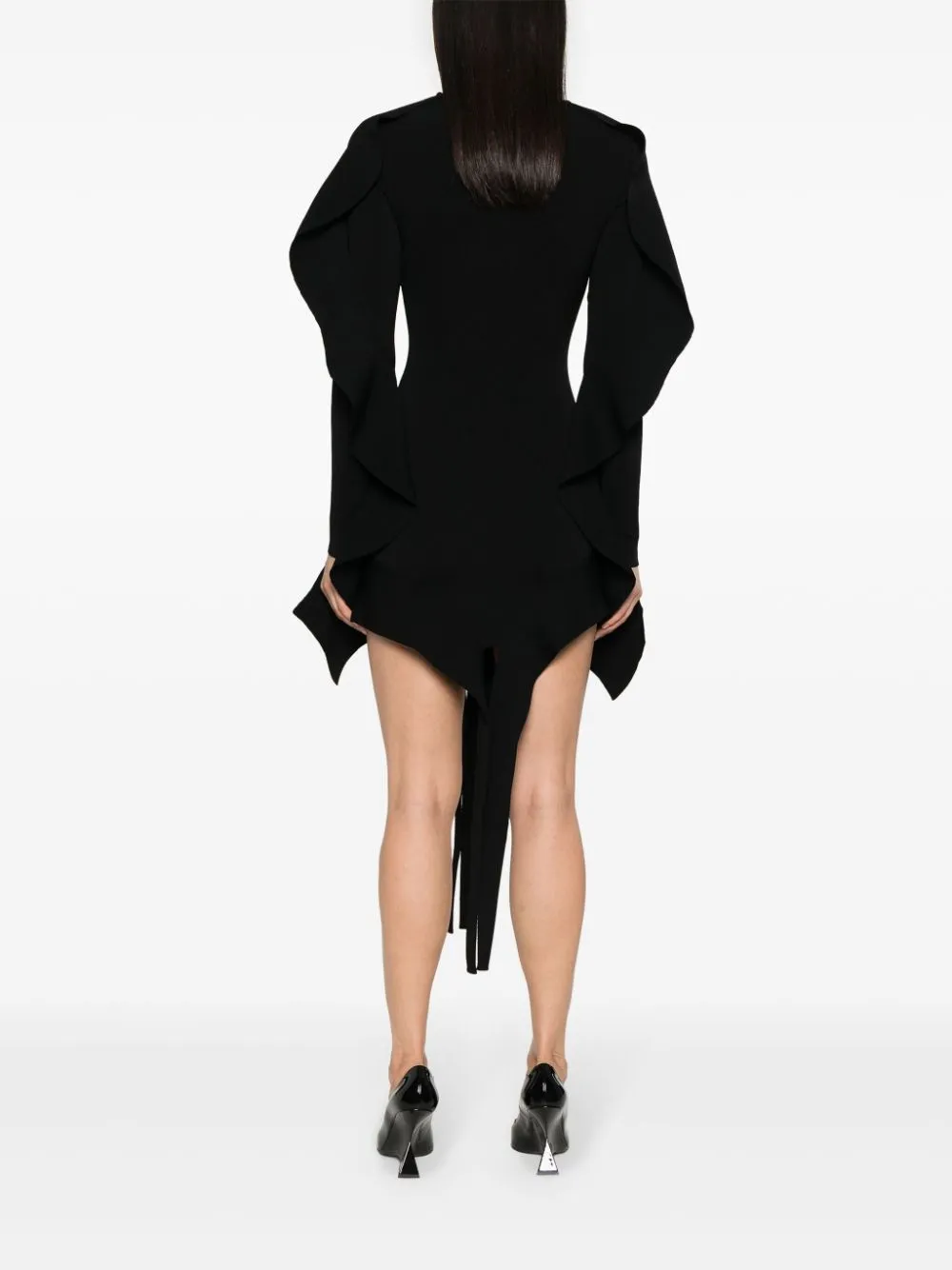 Mugler Black Dress