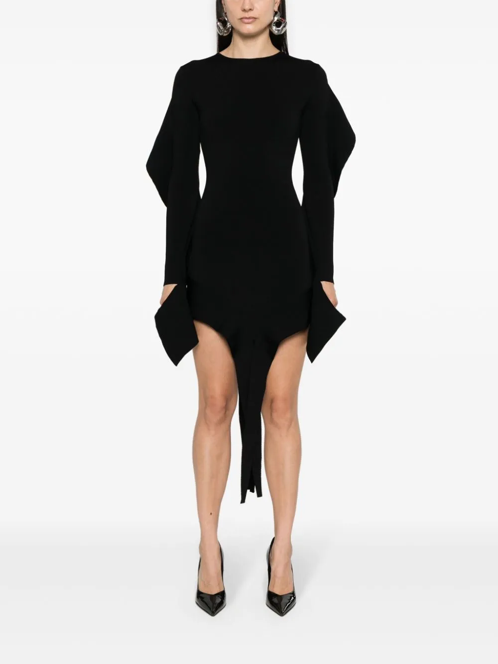 Mugler Black Dress