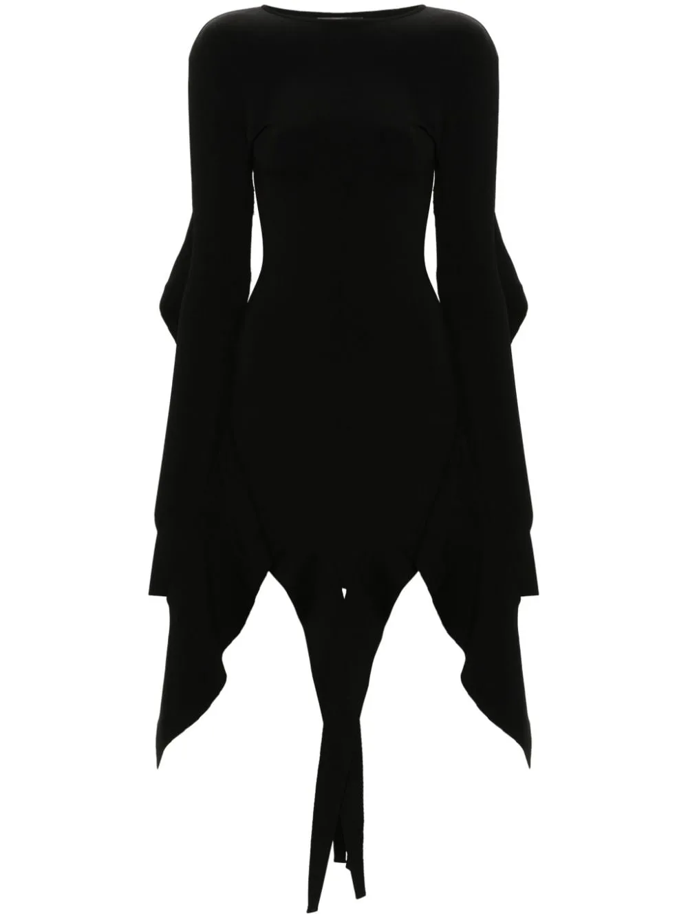 Mugler Black Dress