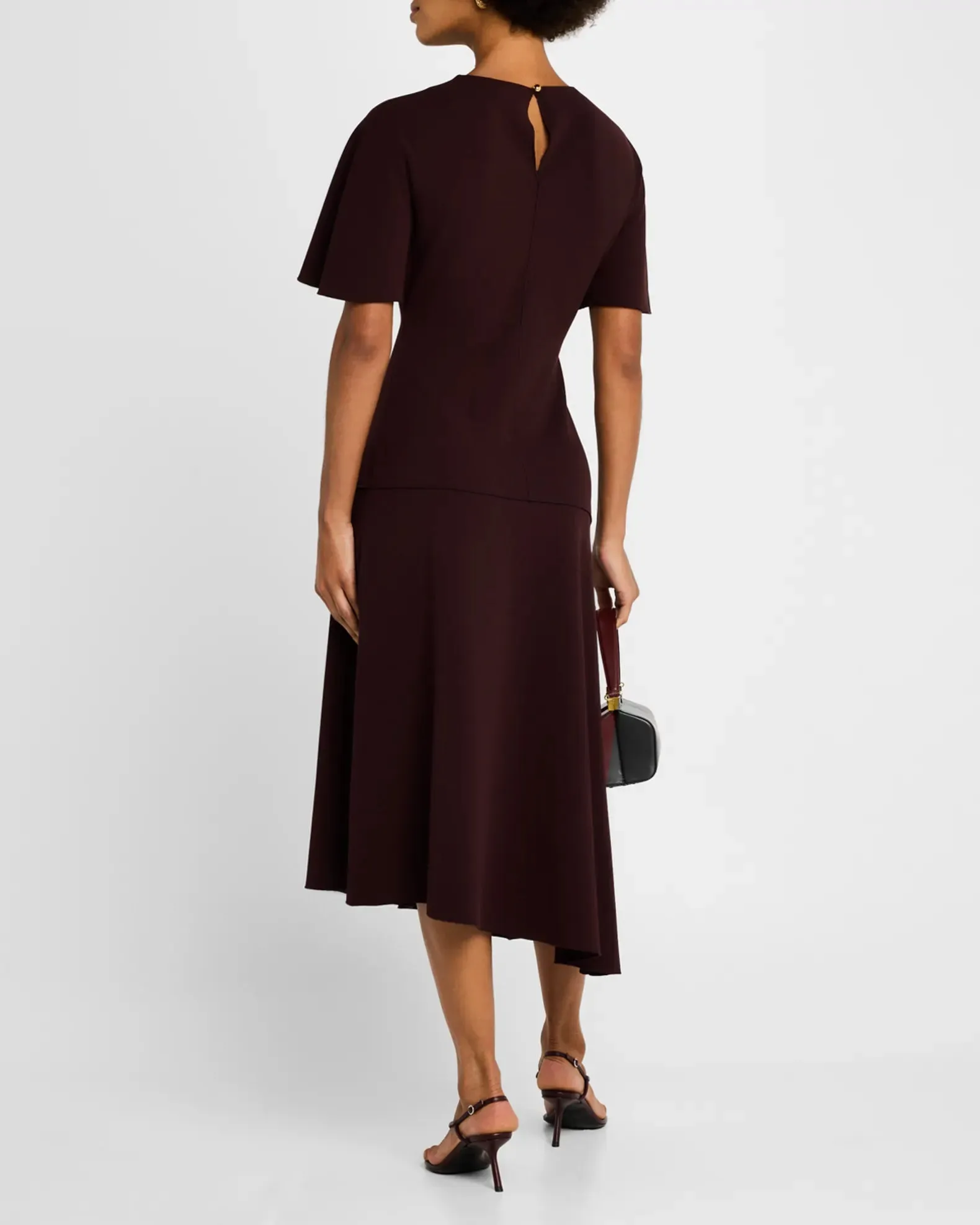 NICOLA SHORT SLEEVE MIDI DRESS