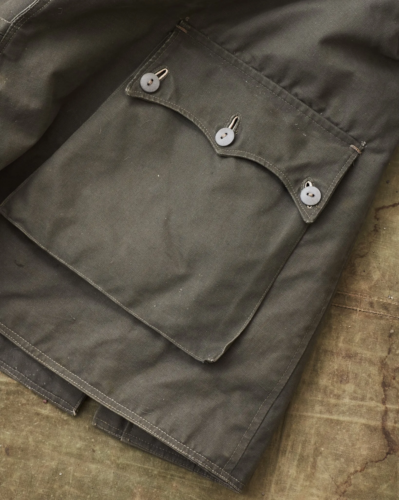 No. 1 Vintage Swedish Army Survival Coat Livpäls M/1944 Small/Medium