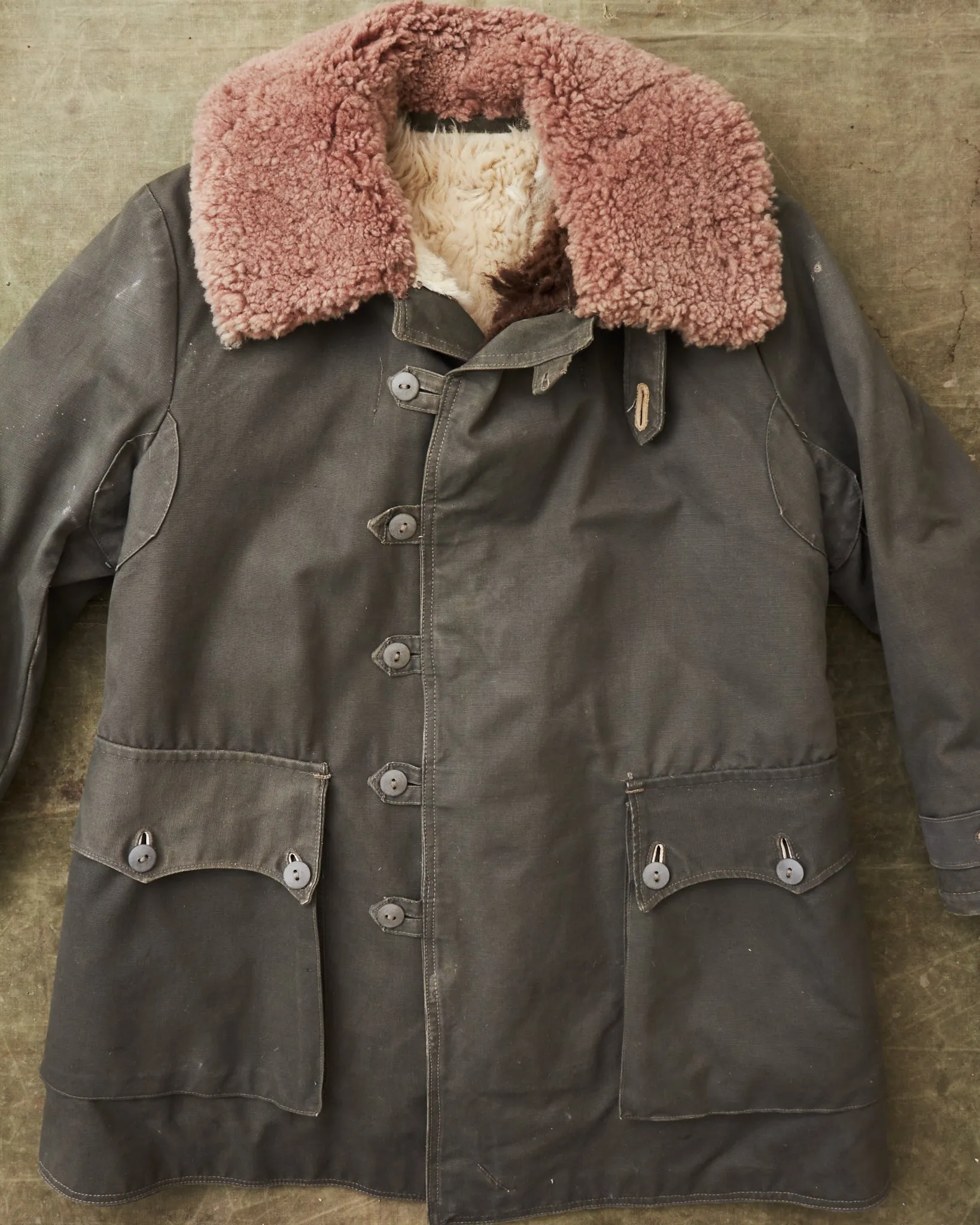 No. 1 Vintage Swedish Army Survival Coat Livpäls M/1944 Small/Medium