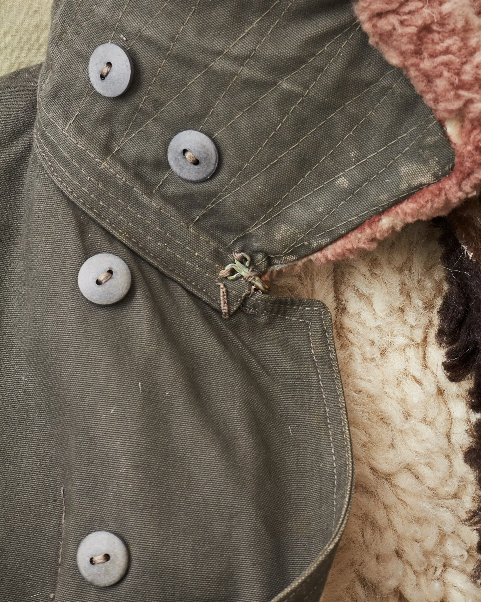 No. 1 Vintage Swedish Army Survival Coat Livpäls M/1944 Small/Medium