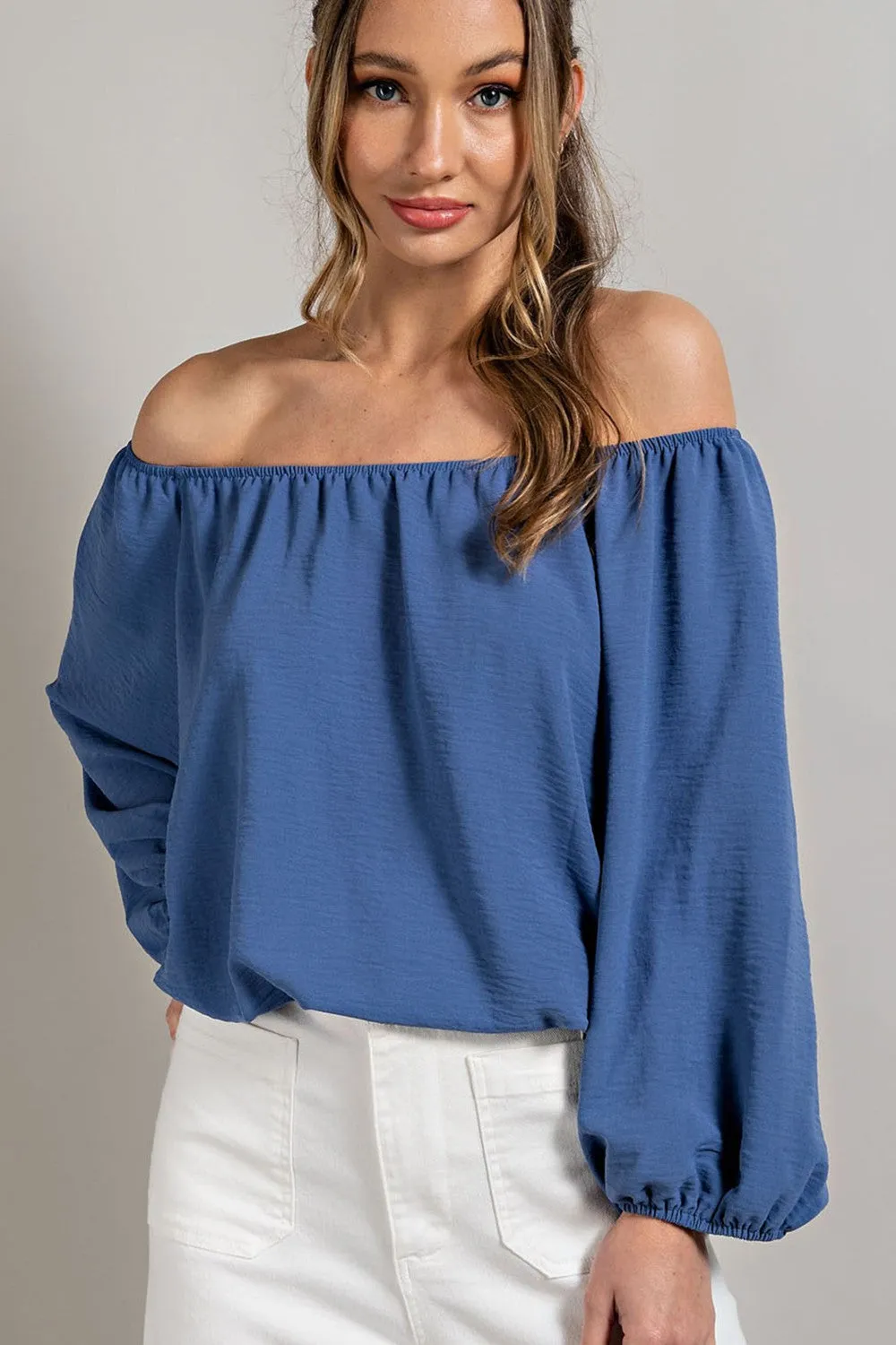 Oh La La Off The Shoulder Top