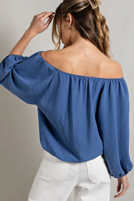 Oh La La Off The Shoulder Top