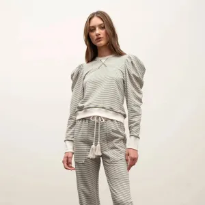 Olive Striped Set