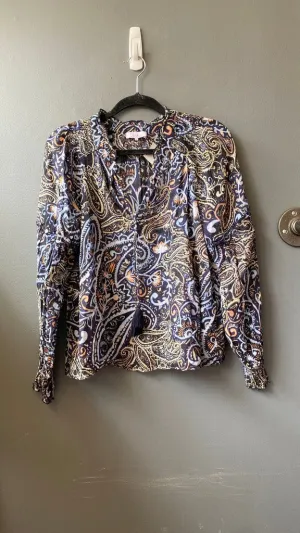 Paisley Tassel Blouse