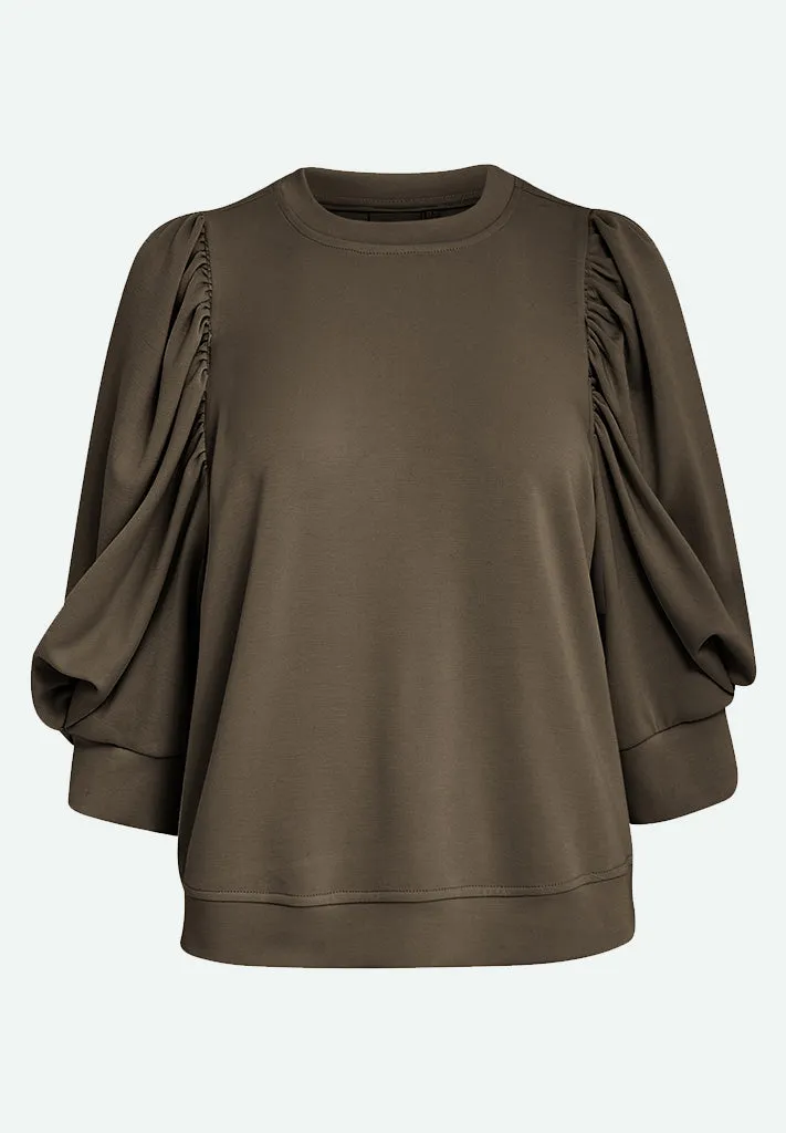 PCDicette Blouse - Canteen Brown