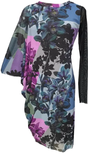 Poetry Asymmetric Dress