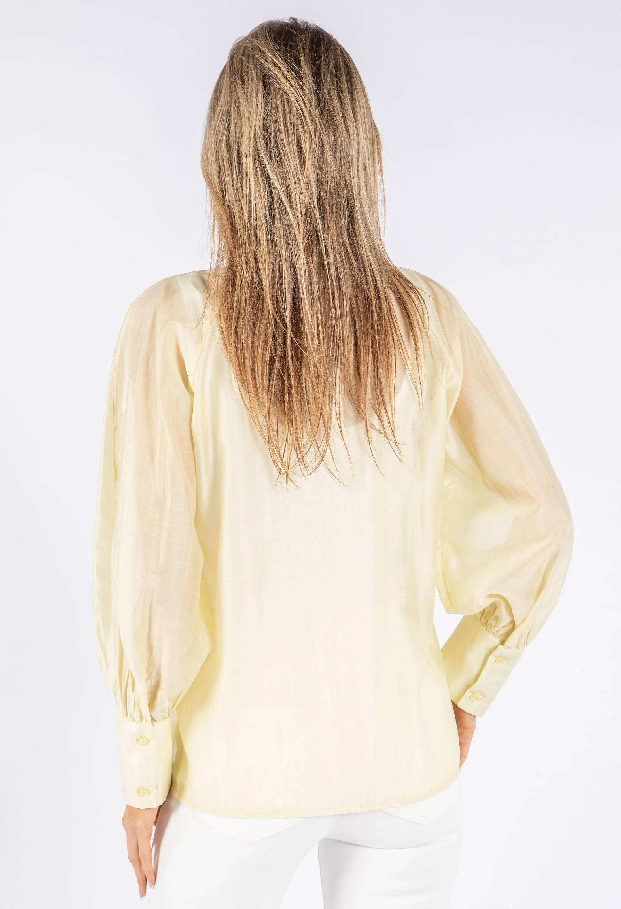 Pussy Bow Tencel Blouse