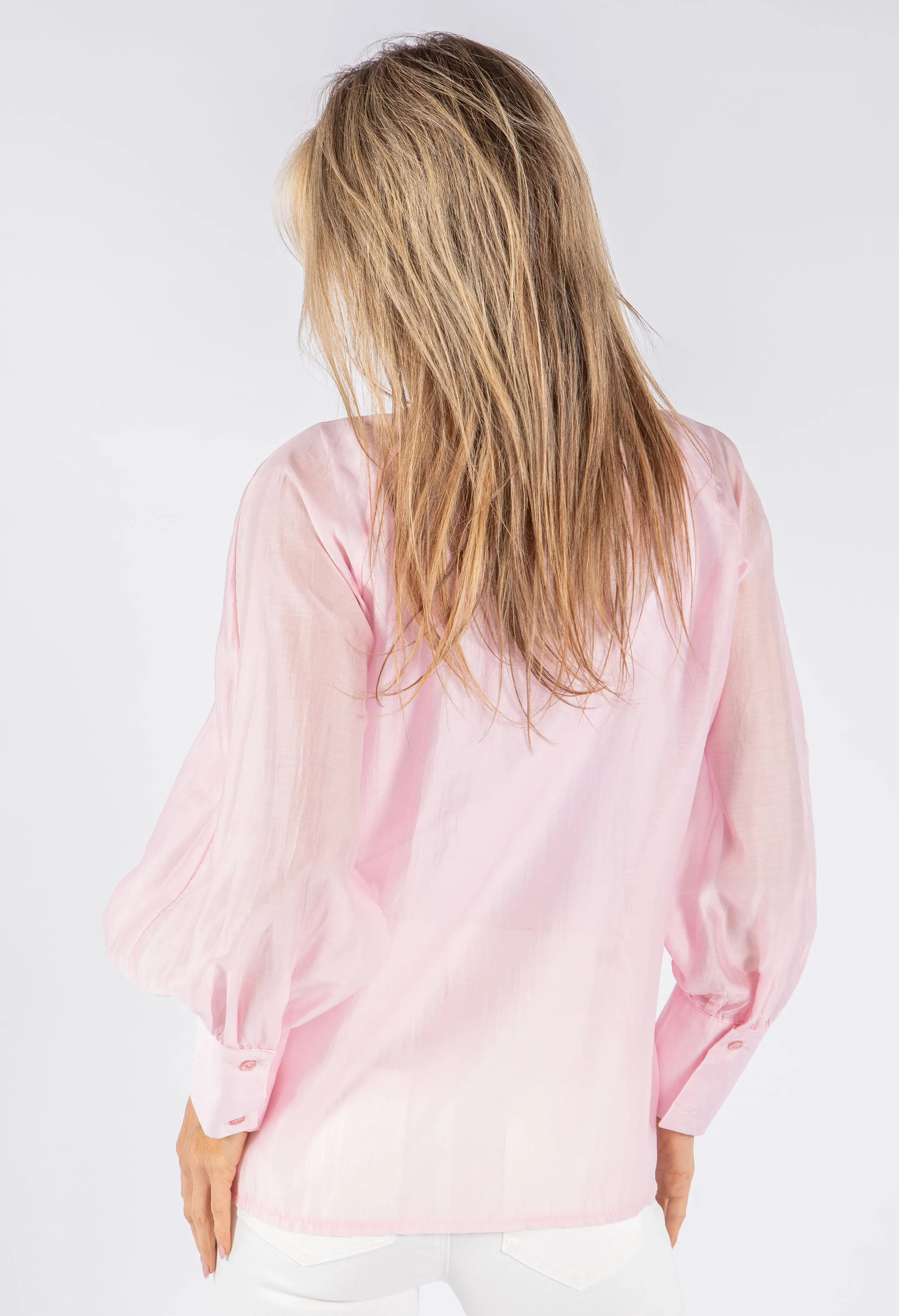 Pussy Bow Tencel Blouse
