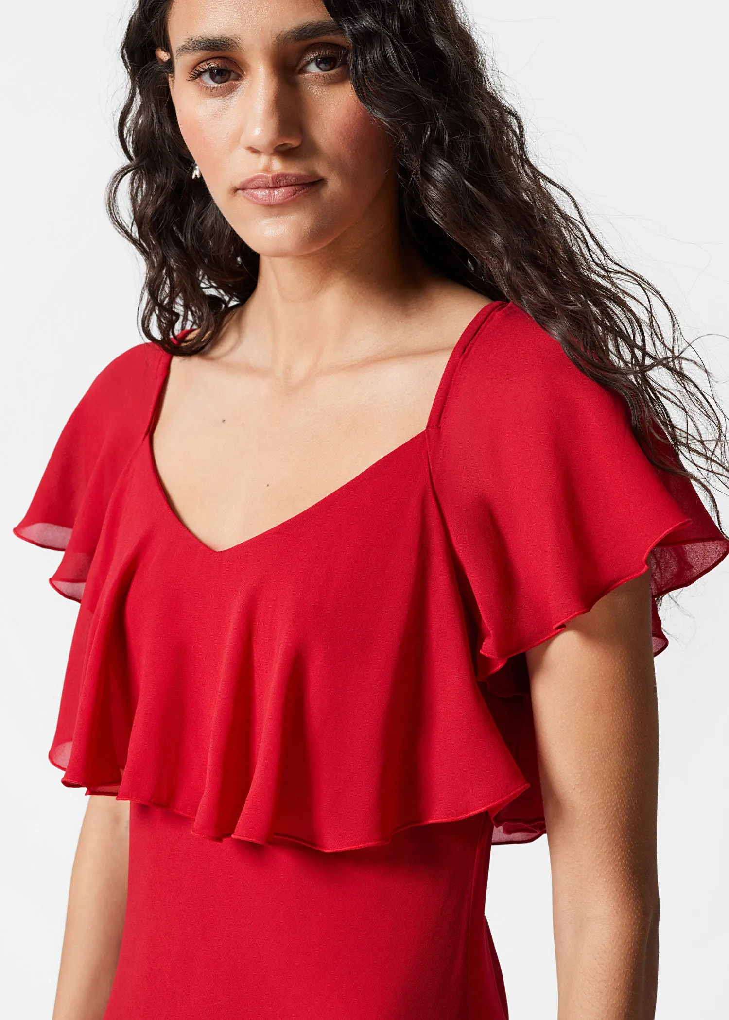 Ruffle Maxi Dress