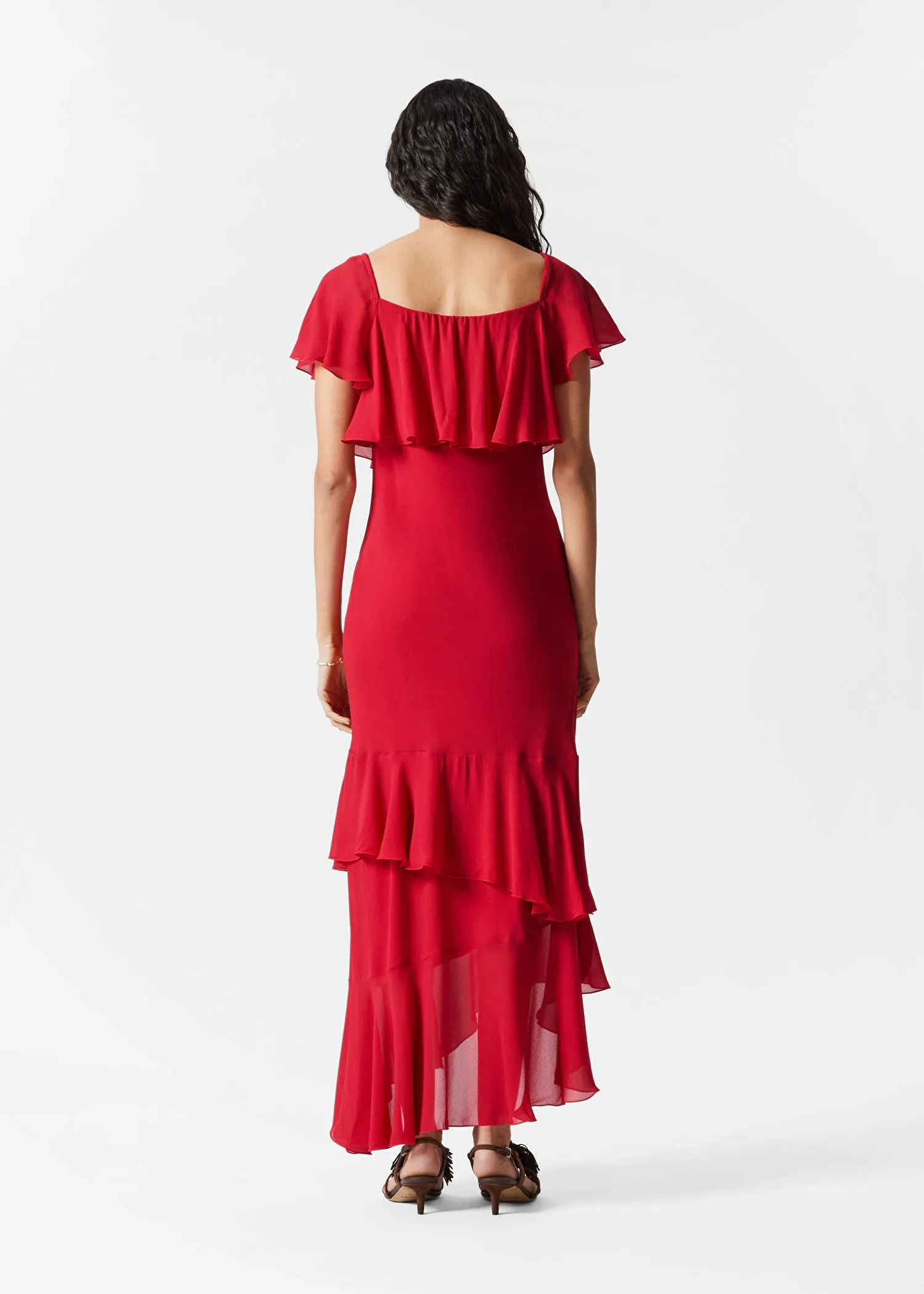 Ruffle Maxi Dress
