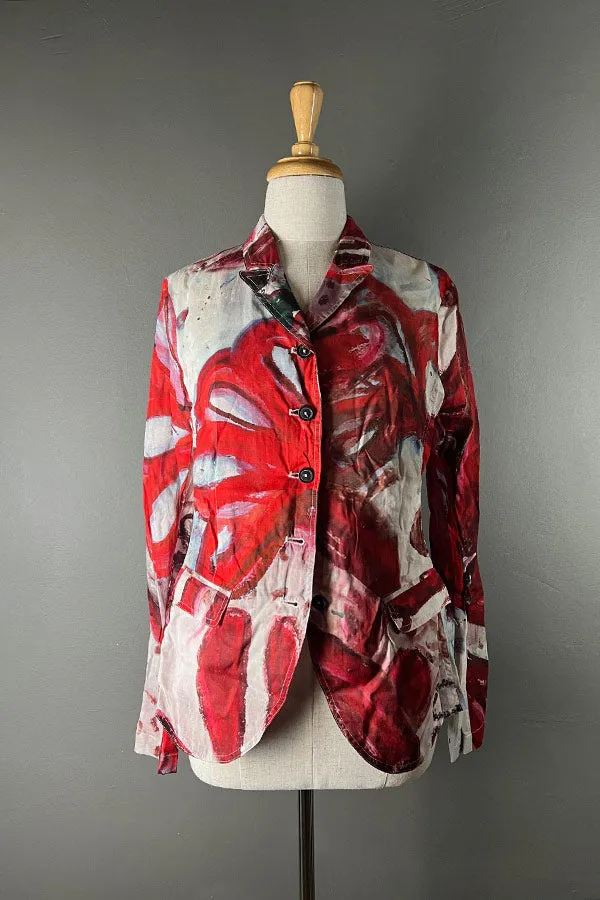 Rundholz Rose Print Mainline Jacket