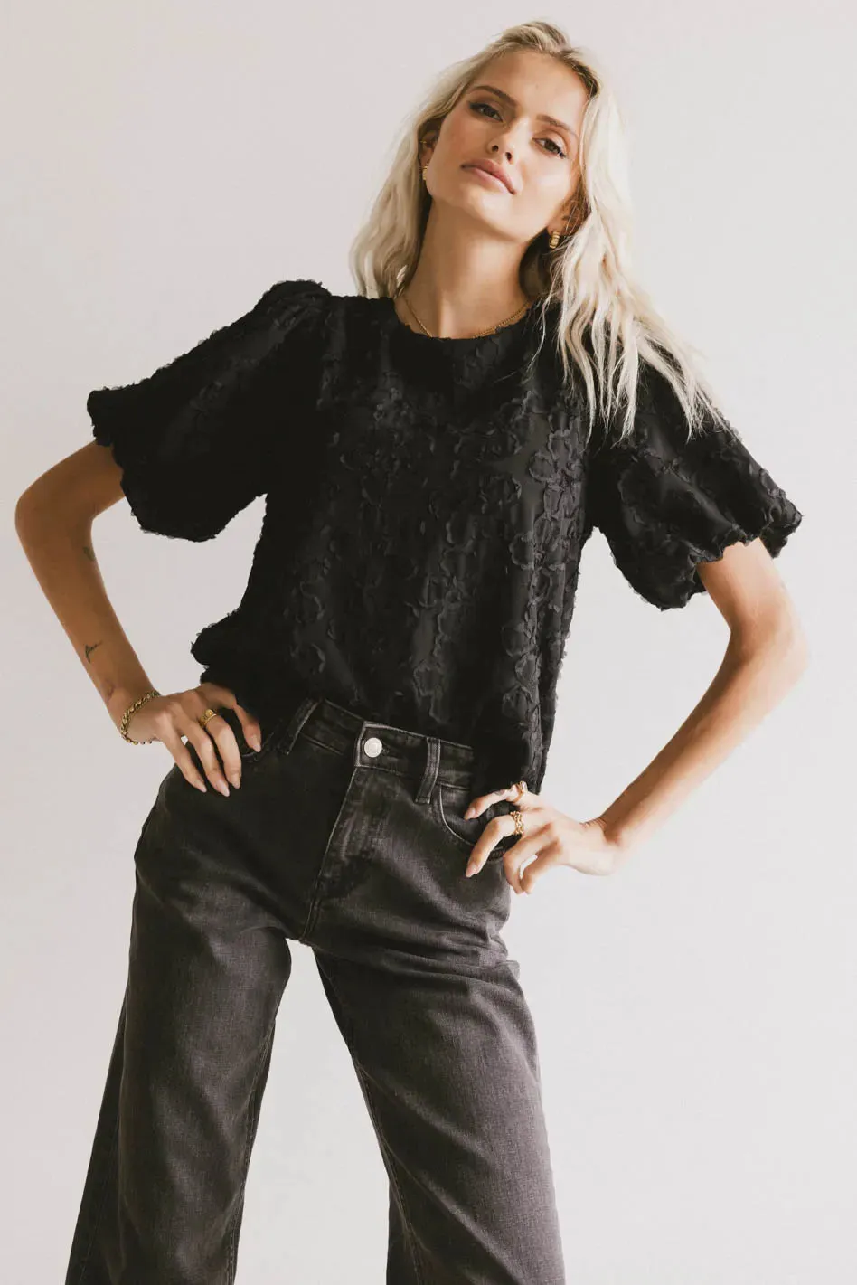 Saint Blouse in Black