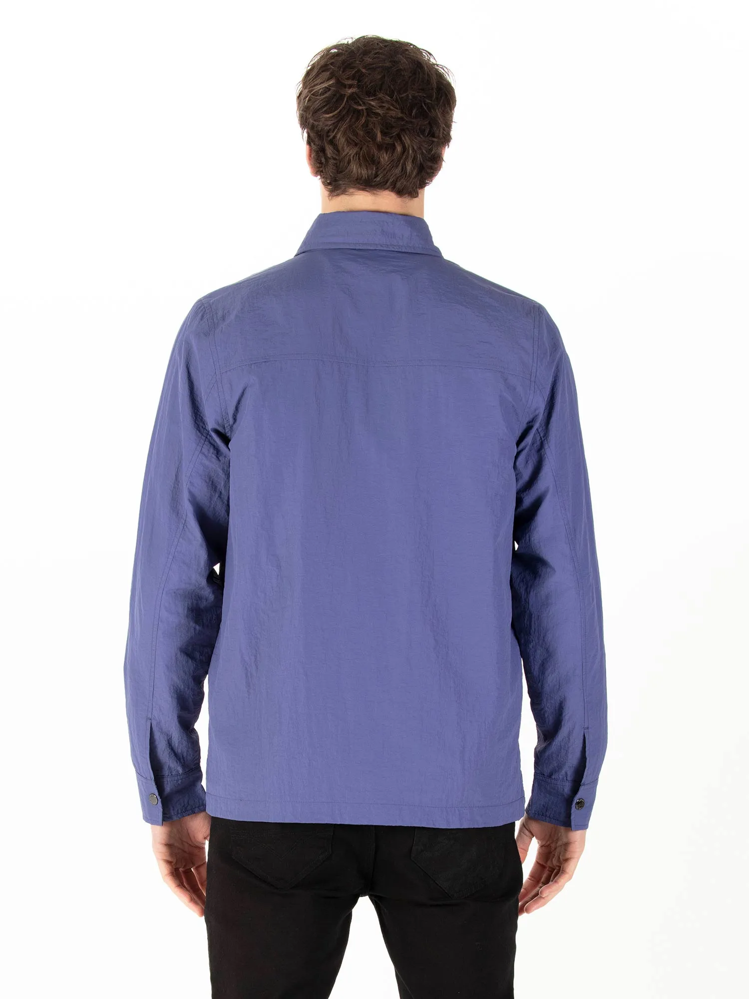 SEATTLE CRINKLED NYLON SHACKET