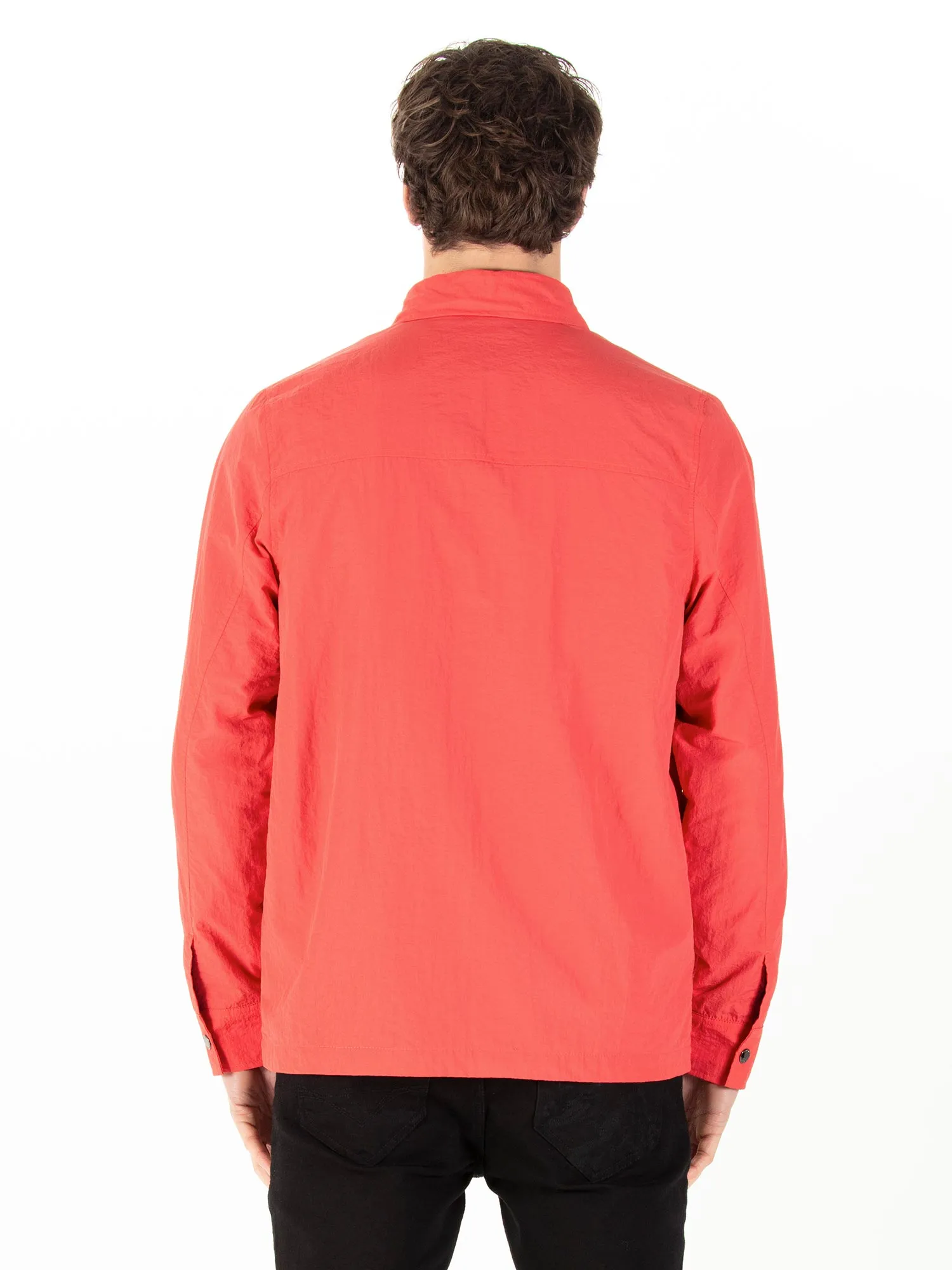 SEATTLE CRINKLED NYLON SHACKET