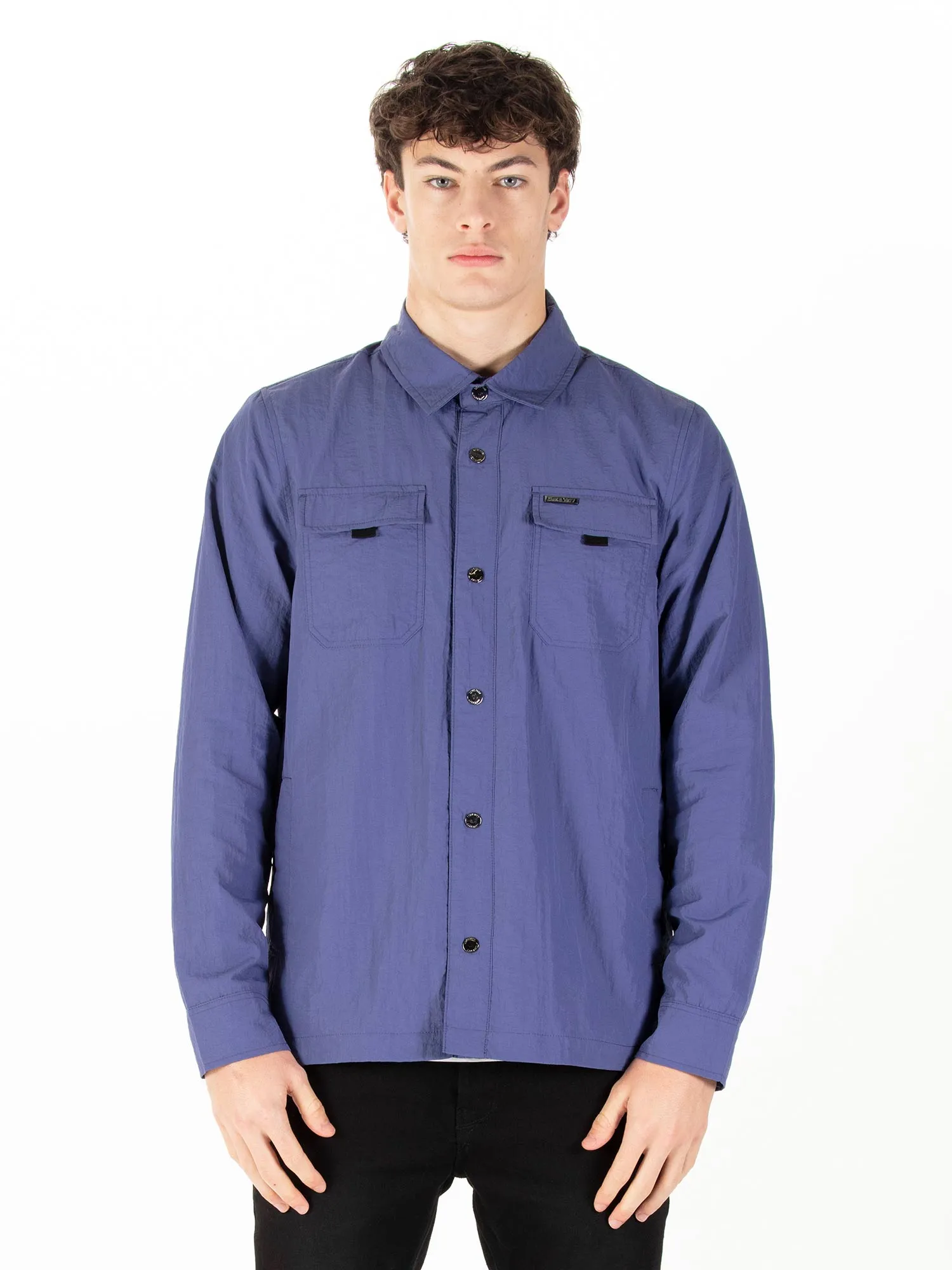 SEATTLE CRINKLED NYLON SHACKET