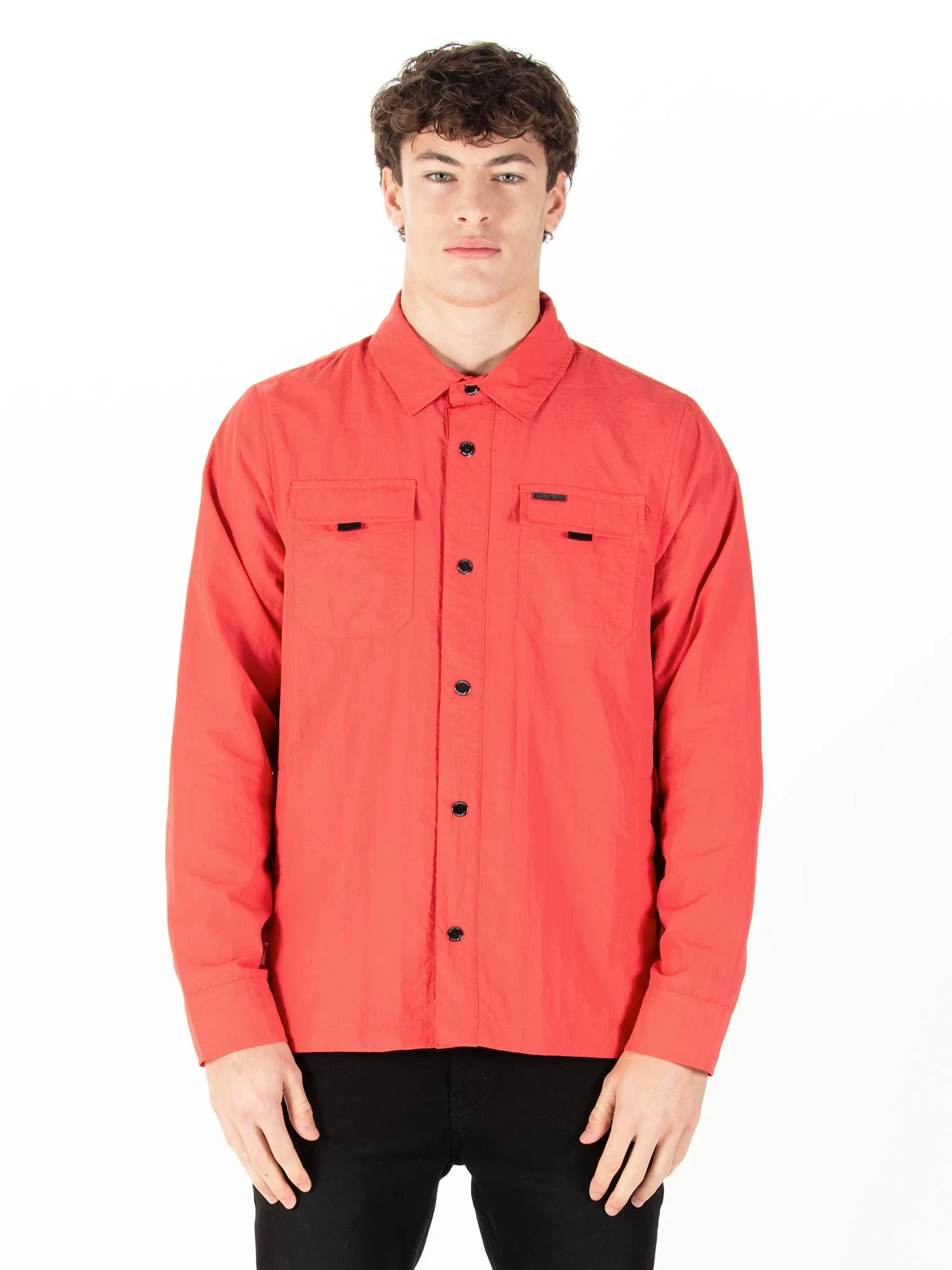SEATTLE CRINKLED NYLON SHACKET