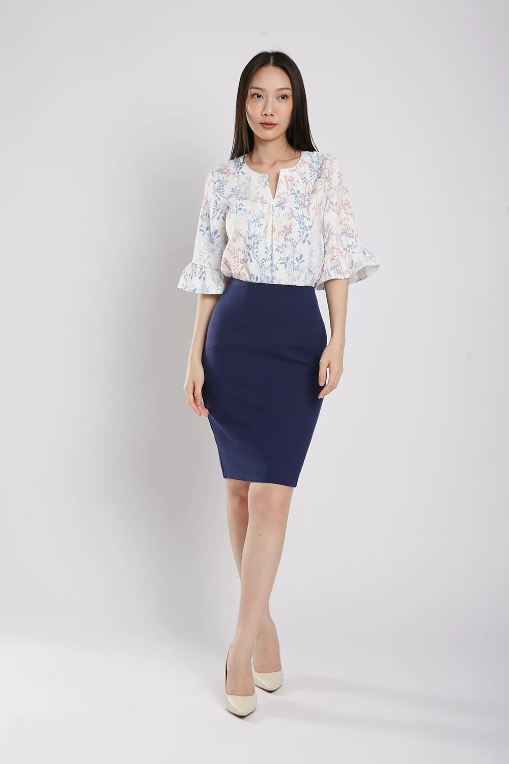Sevynn Blouse in Floral Print