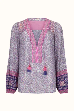 Spell Little Bird Lace Up Blouse