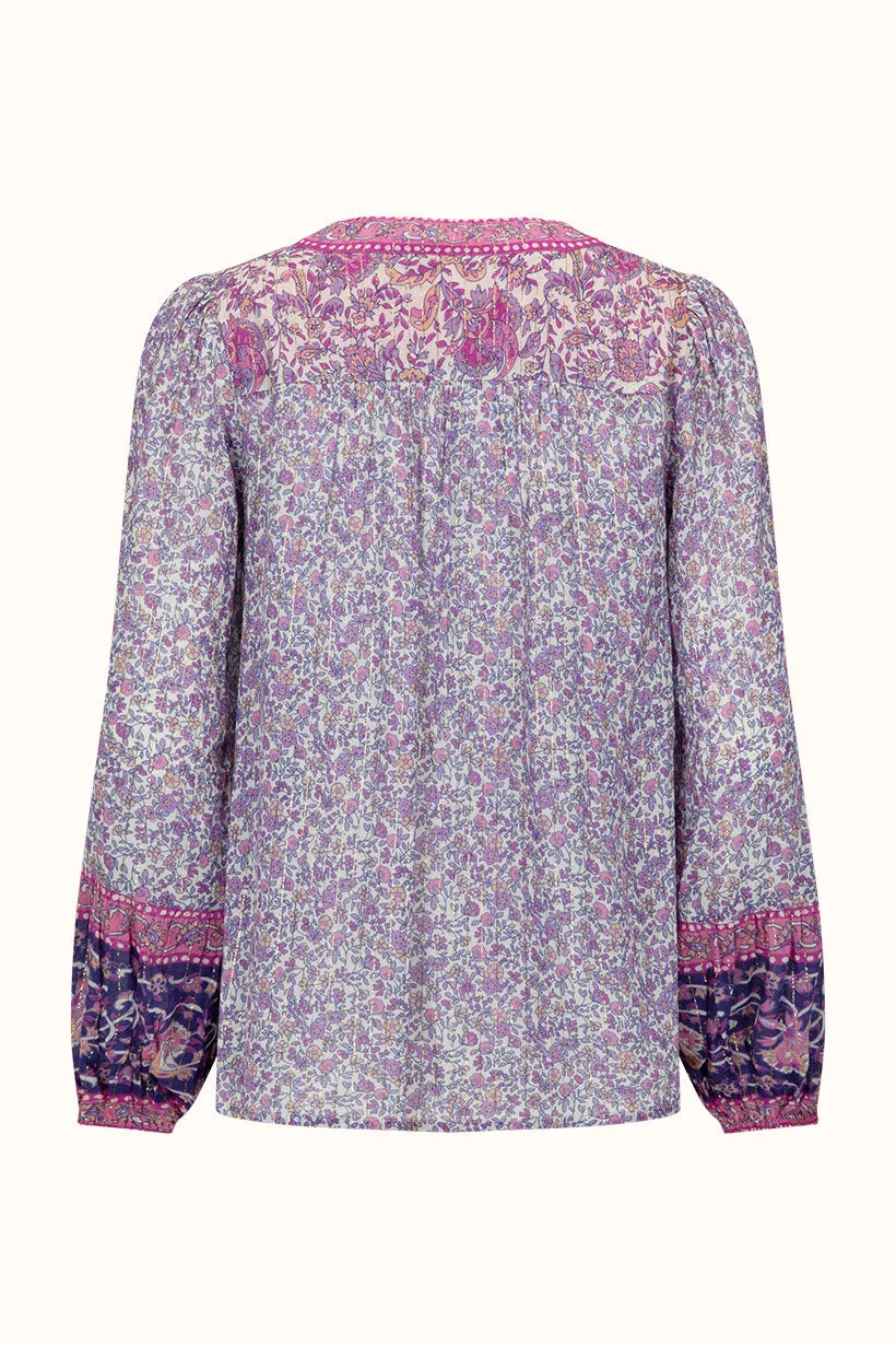 Spell Little Bird Lace Up Blouse