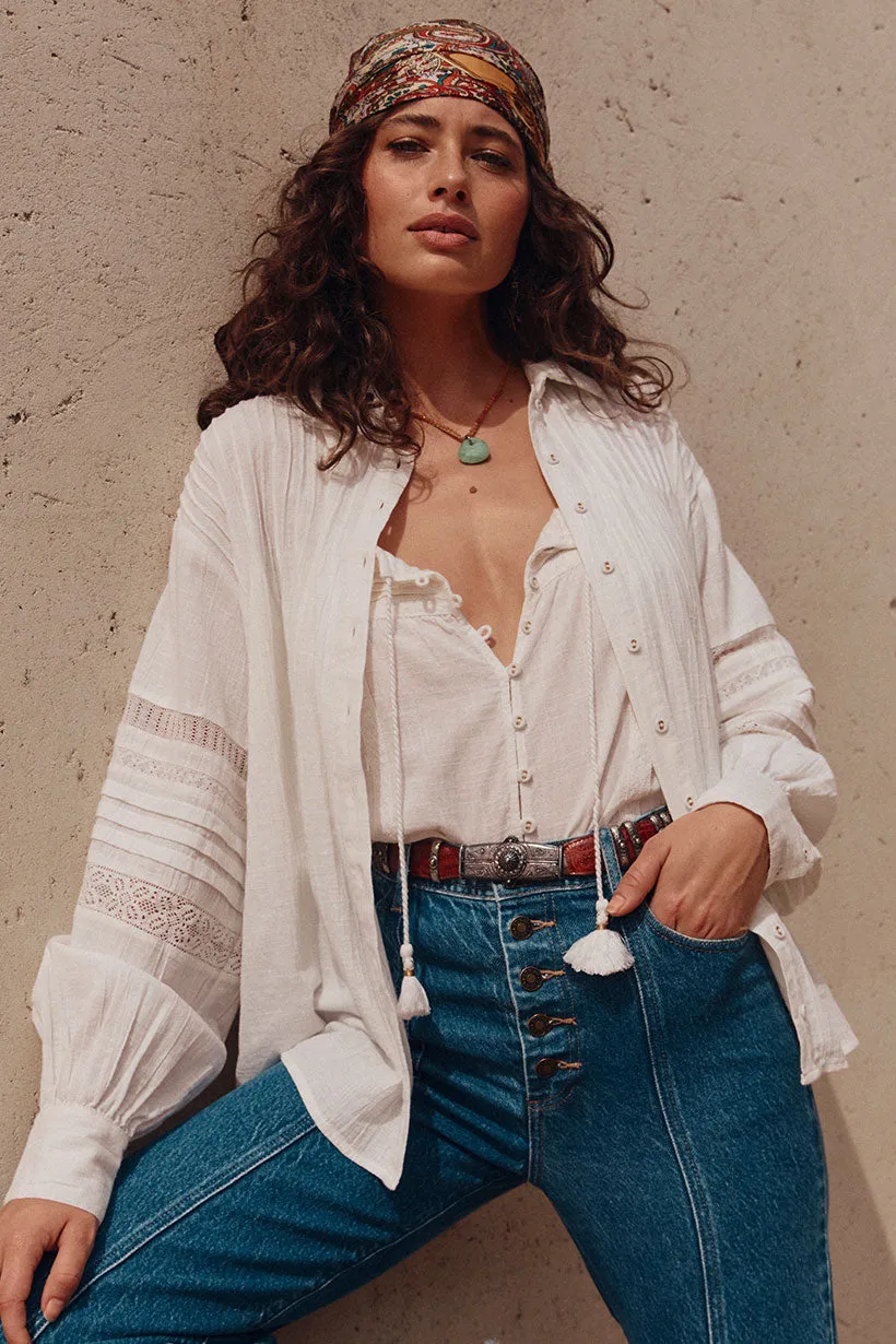 Spell Stevie Lace Shirt