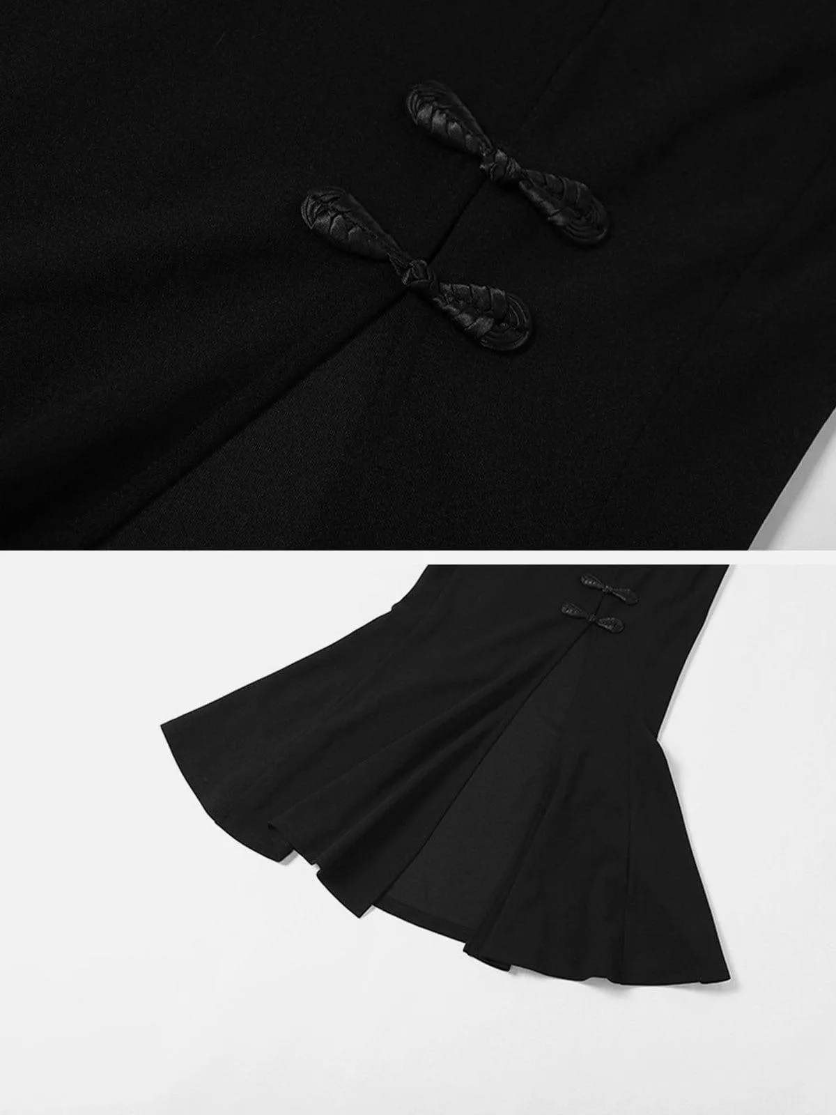 Split Fishtail Skirt