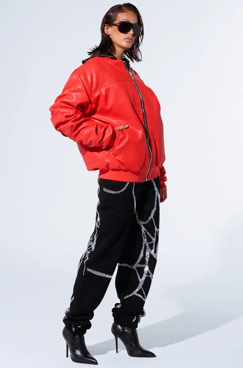 STORMY OVERSIZED BOMBER