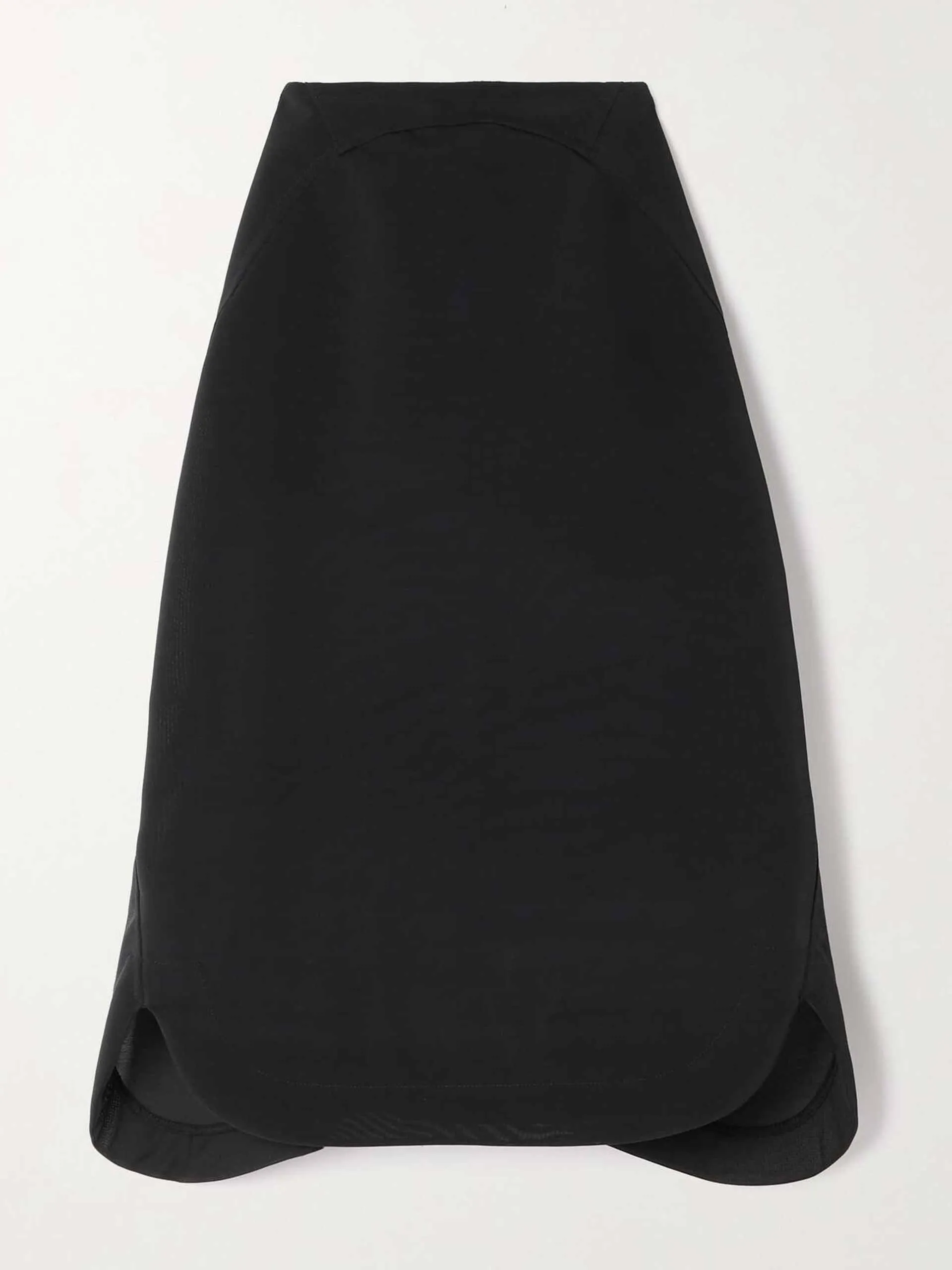 Stretch-tulle skirt