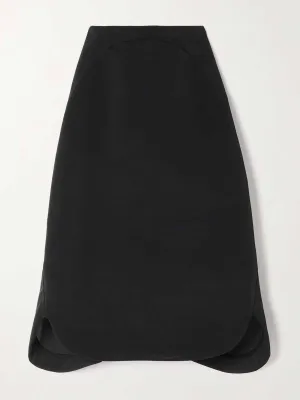 Stretch-tulle skirt