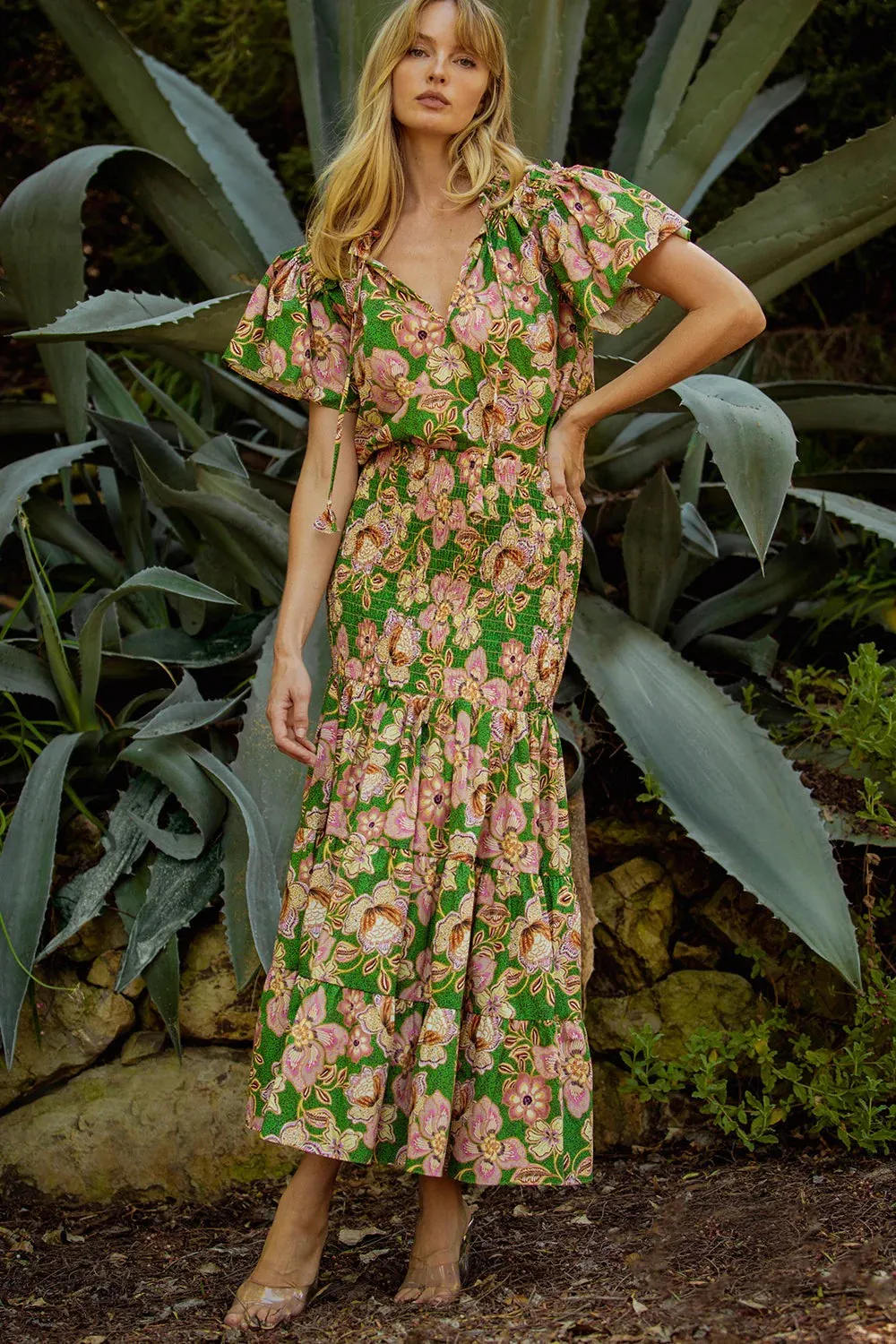 Suparna Top - Kelly Blossom