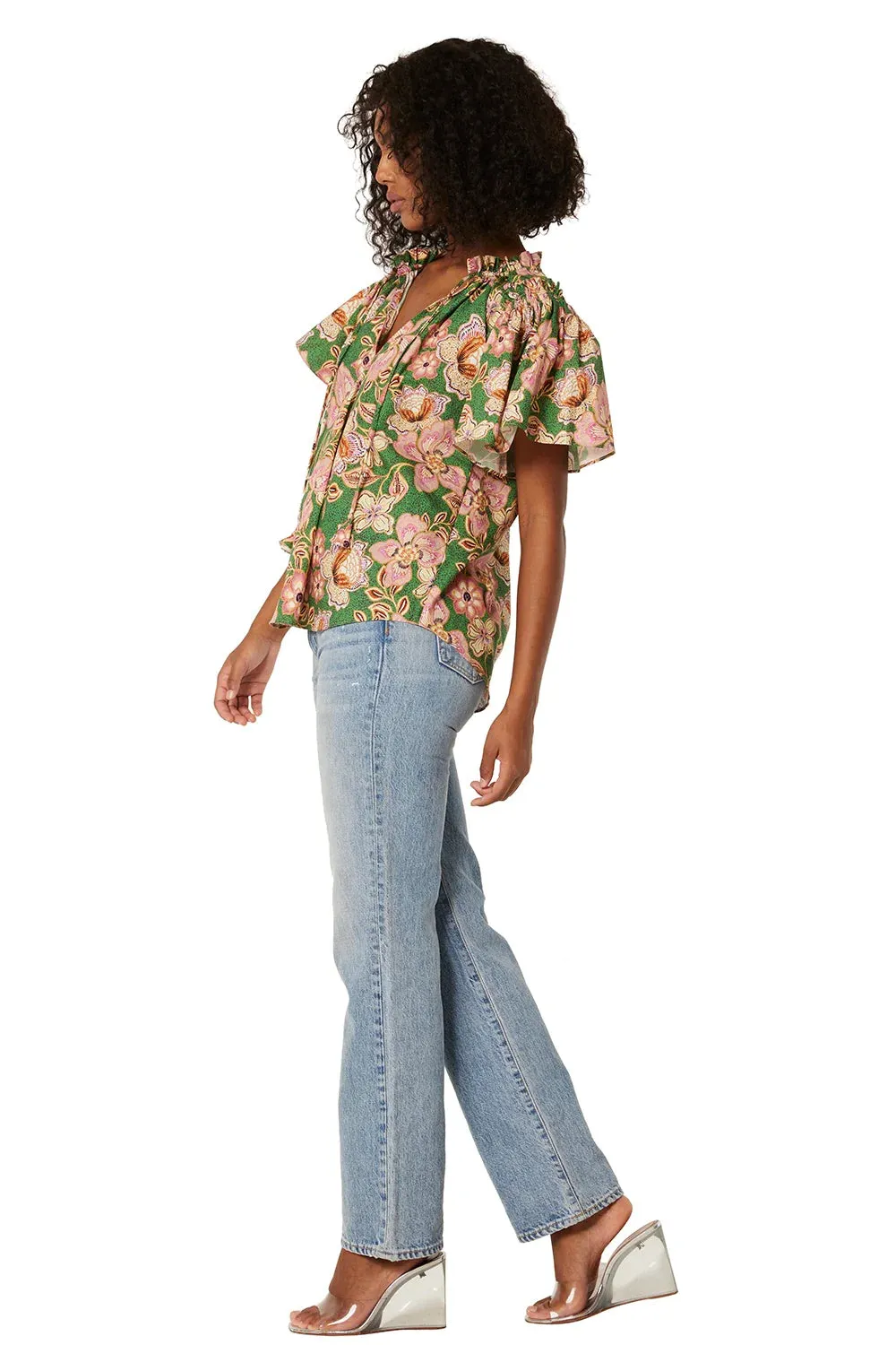 Suparna Top - Kelly Blossom