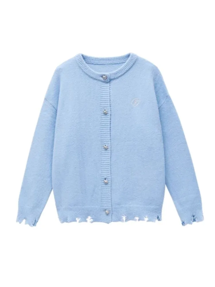 Tassel Broken Sweater Cardigan Jacket【s0000004975】