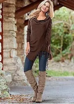 Tassel T shirt Women Long Sleeve Irregular Bow Shawl Tops Loose Plus Size S-3XL Casual Cardigan Tee Shirts