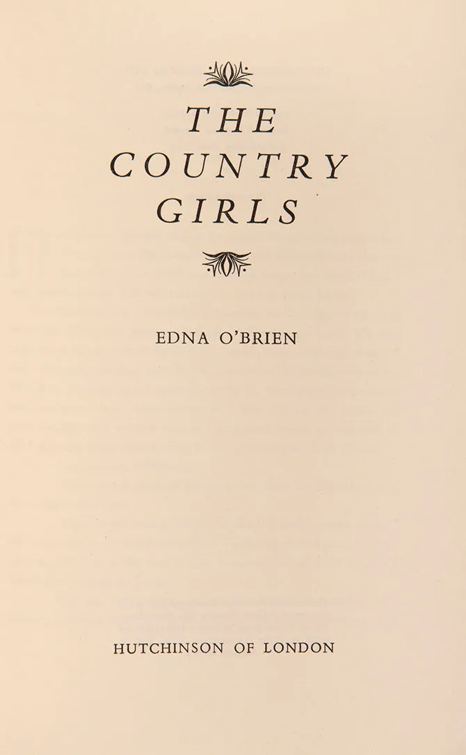 The Country Girls Trilogy: