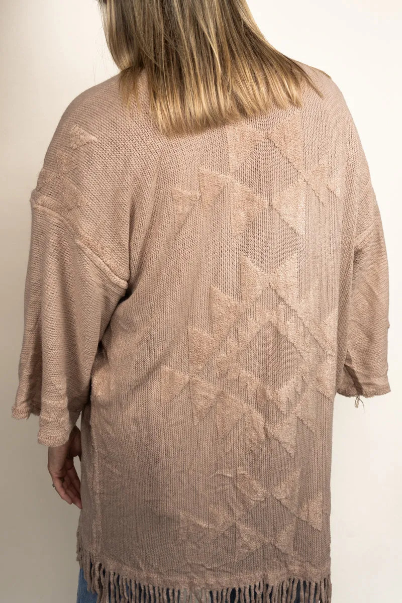 The Maine Attraction Kimono, Beige