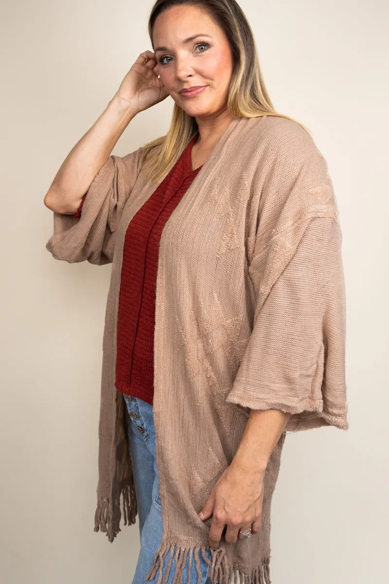 The Maine Attraction Kimono, Beige