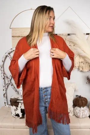The Maine Attraction Kimono, Rust