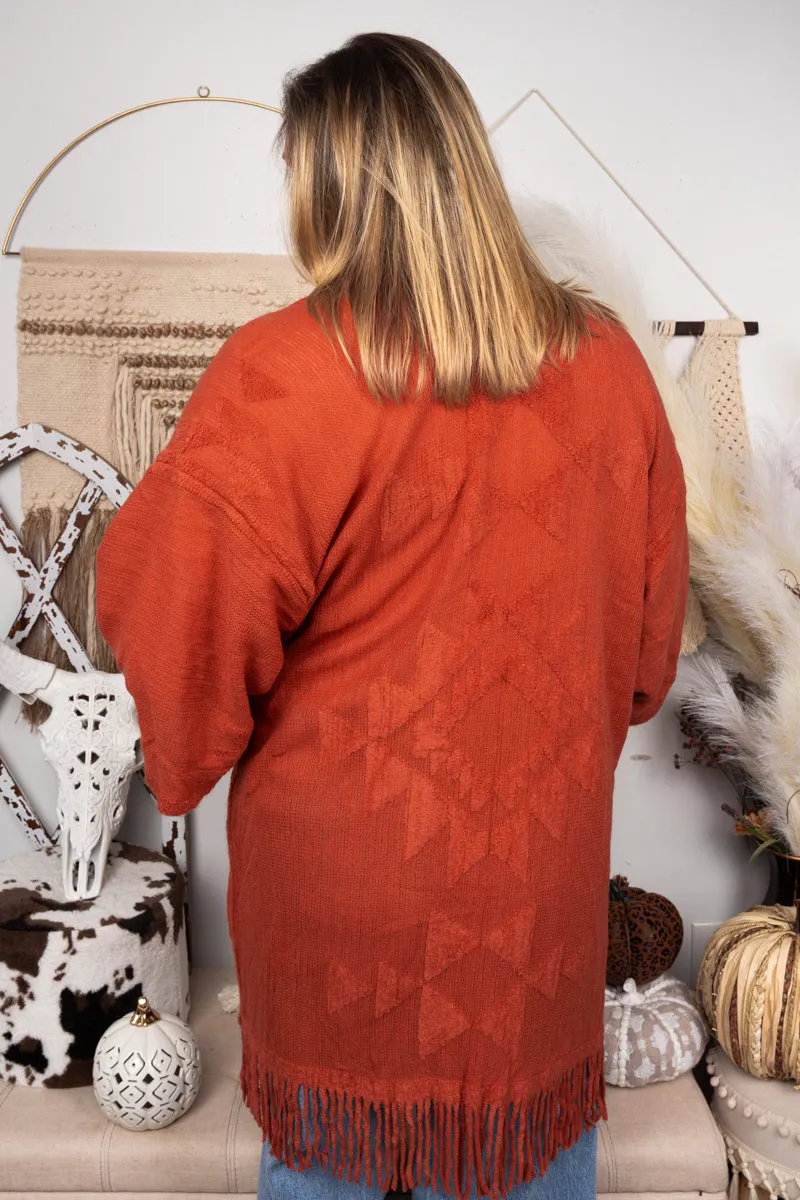 The Maine Attraction Kimono, Rust