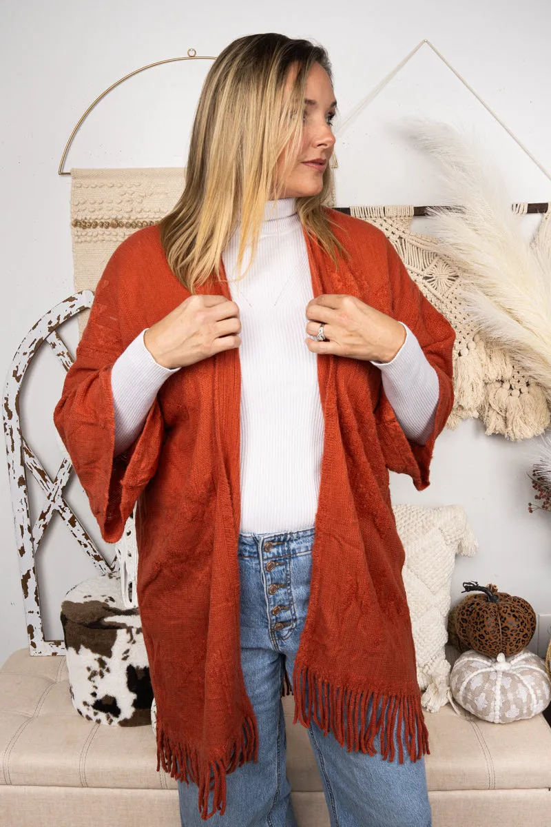 The Maine Attraction Kimono, Rust