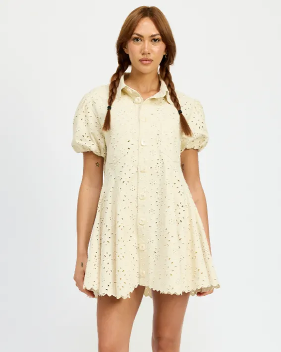 Tilley Oyster Twill Cutout Floral