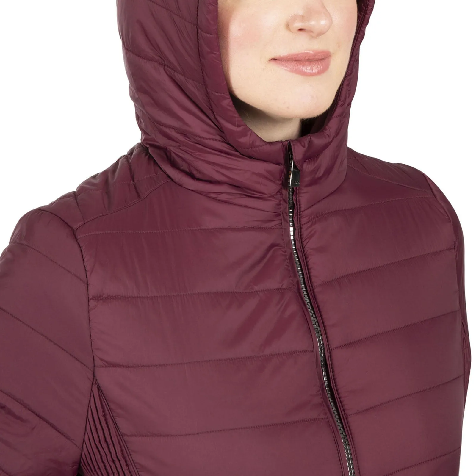 Trespass Womens Valerie Faux Fur Padded Jacket