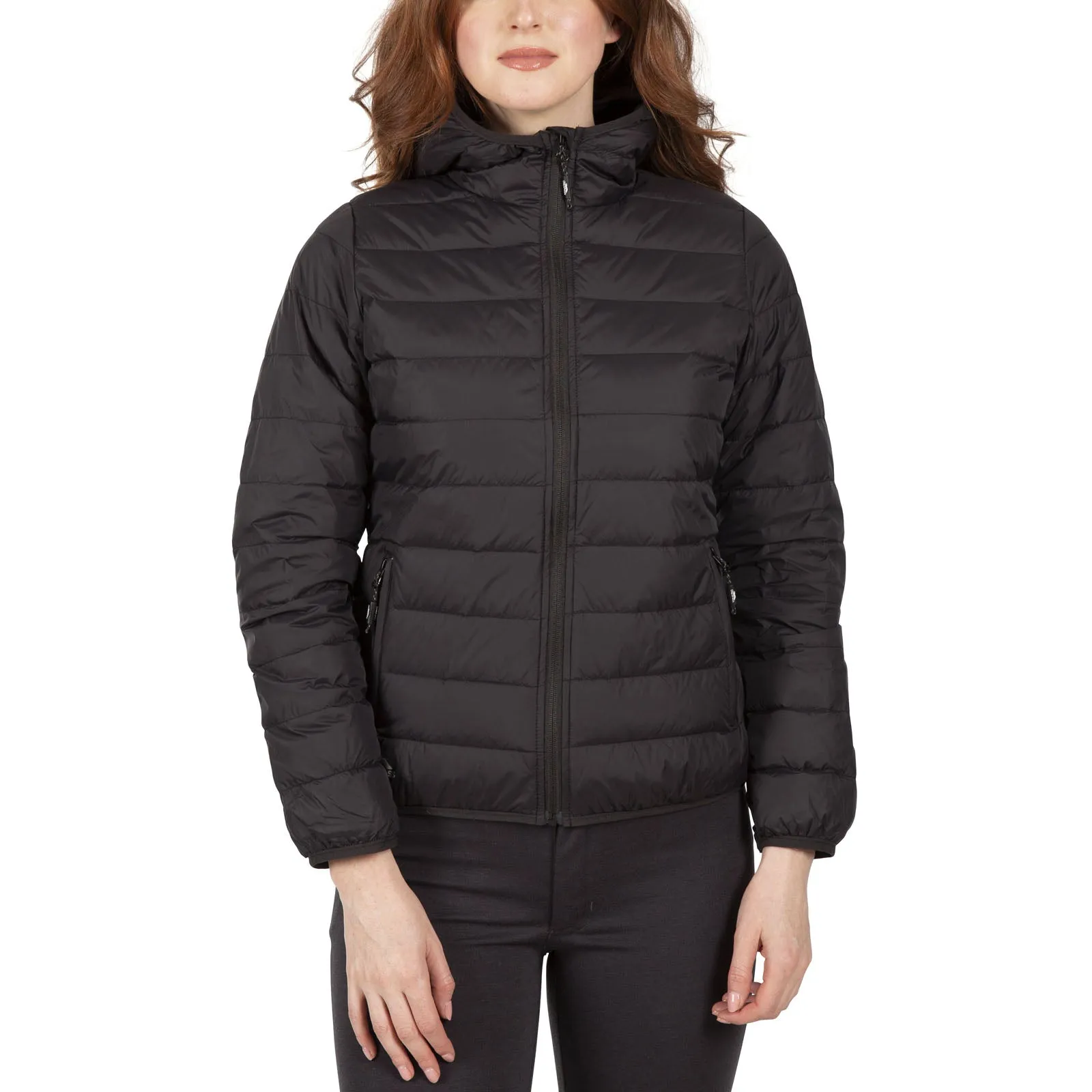 Trespass Womens Valerie Faux Fur Padded Jacket