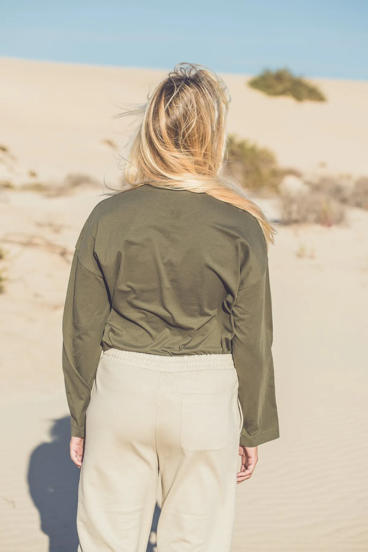 UNISEX ORGANIC DESERT DREAMS LONG SLEEVE T-SHIRT
