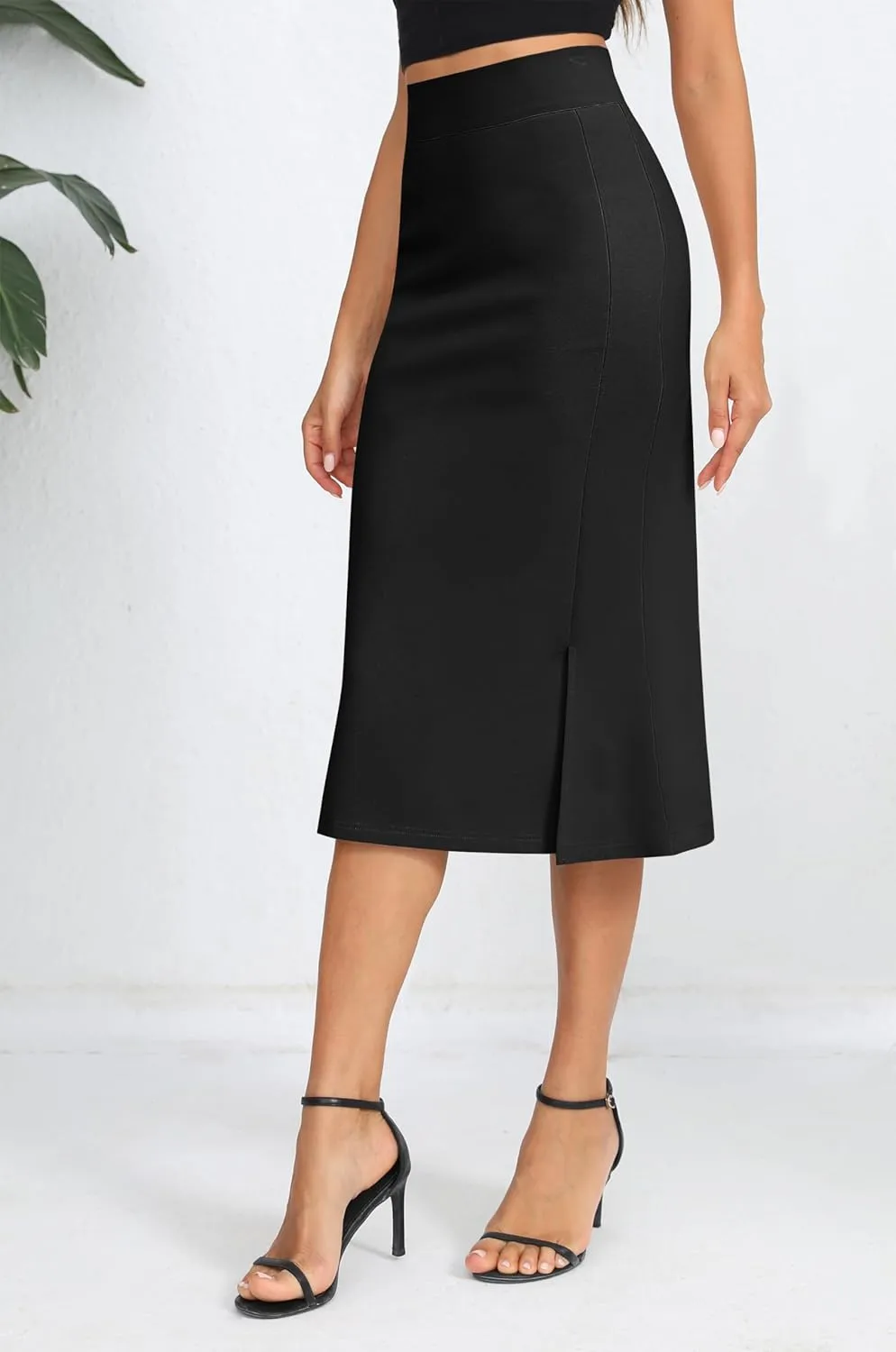 Urban CoCo Stretch Office Fishtail Pencil Skirt