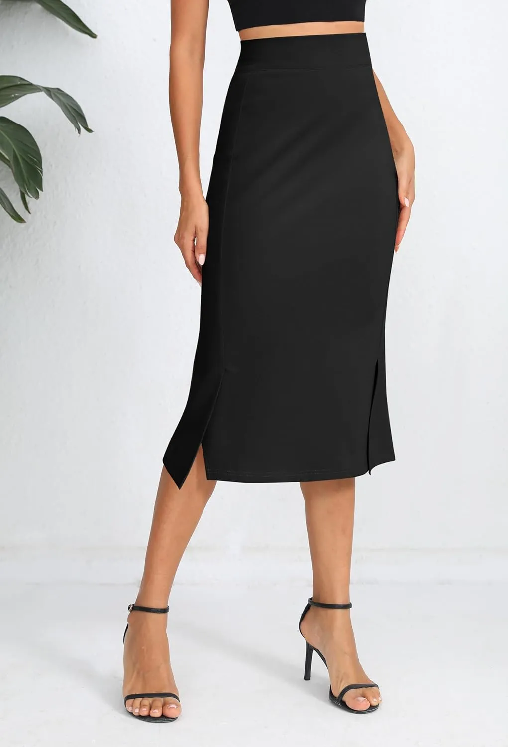 Urban CoCo Stretch Office Fishtail Pencil Skirt