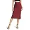 Urban CoCo Stretch Office Fishtail Pencil Skirt